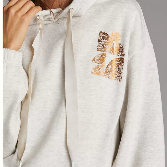 ANTHROPOLOGIE Foiled Hoodie - Picture 3 of 5